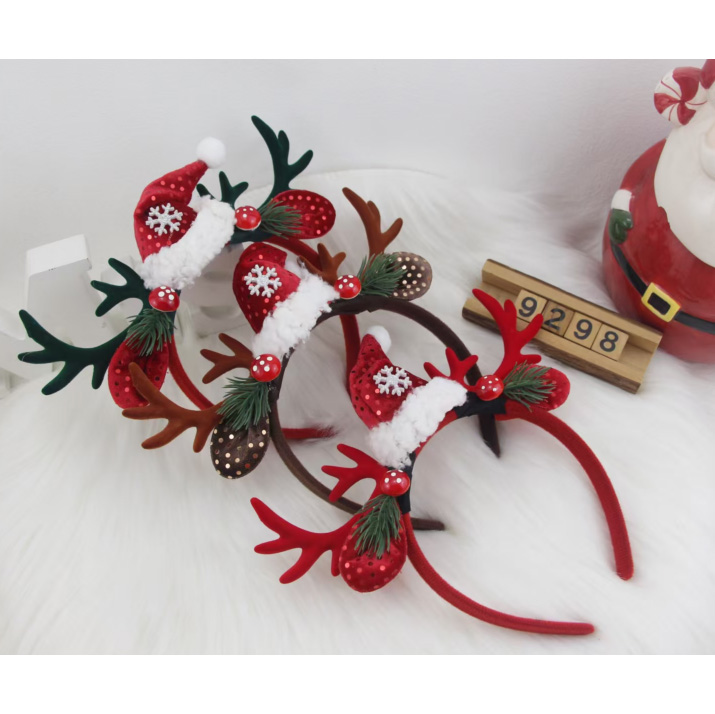 Christmas Series Fabric Headband-1