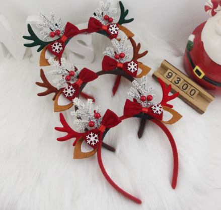 Christmas Series Fabric Headband-4