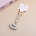 Lip Keychain - White