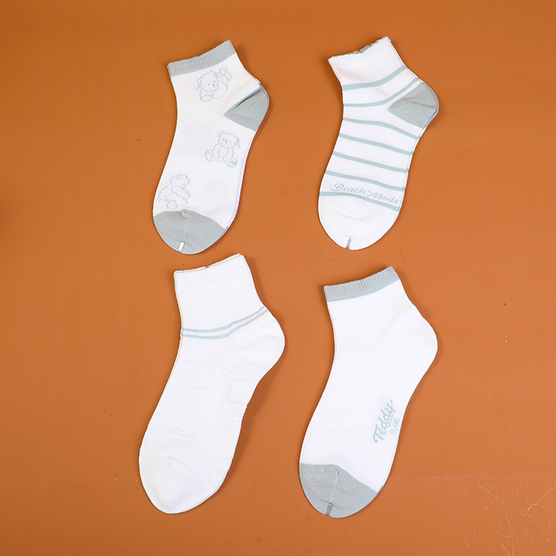 TEDDY ISLAND series women's socks B style-2 pairs