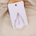 Single Bead Crushed Silver Bracelet