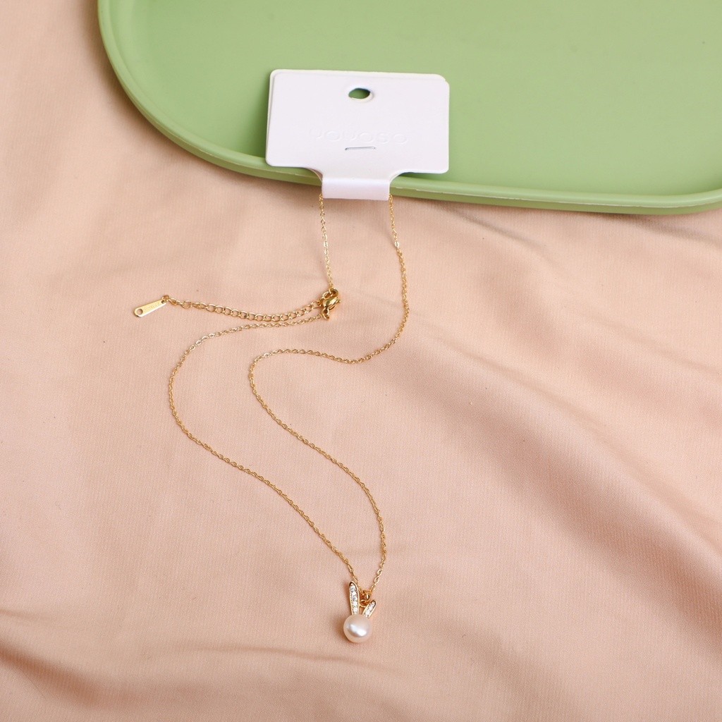 Pearl Little Waist Jewelry Set - Gold