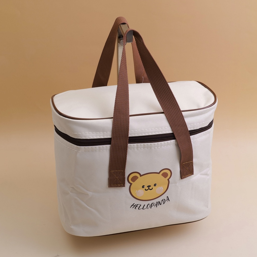 Little Bear Square-shaped Bento Bag
