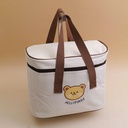 Little Bear Square-shaped Bento Bag