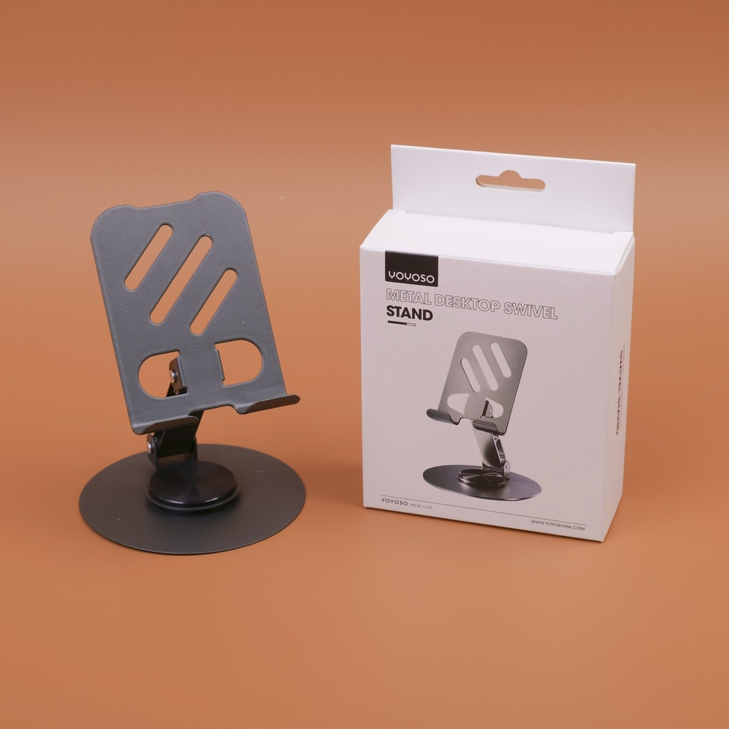Metal Desktop Swivel Stand