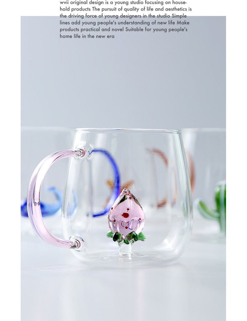 Strawberry Glass - 380ml