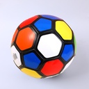 No.5 machine stitched colourful football