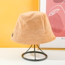 Sided smiling face fisherman hat-khaki
