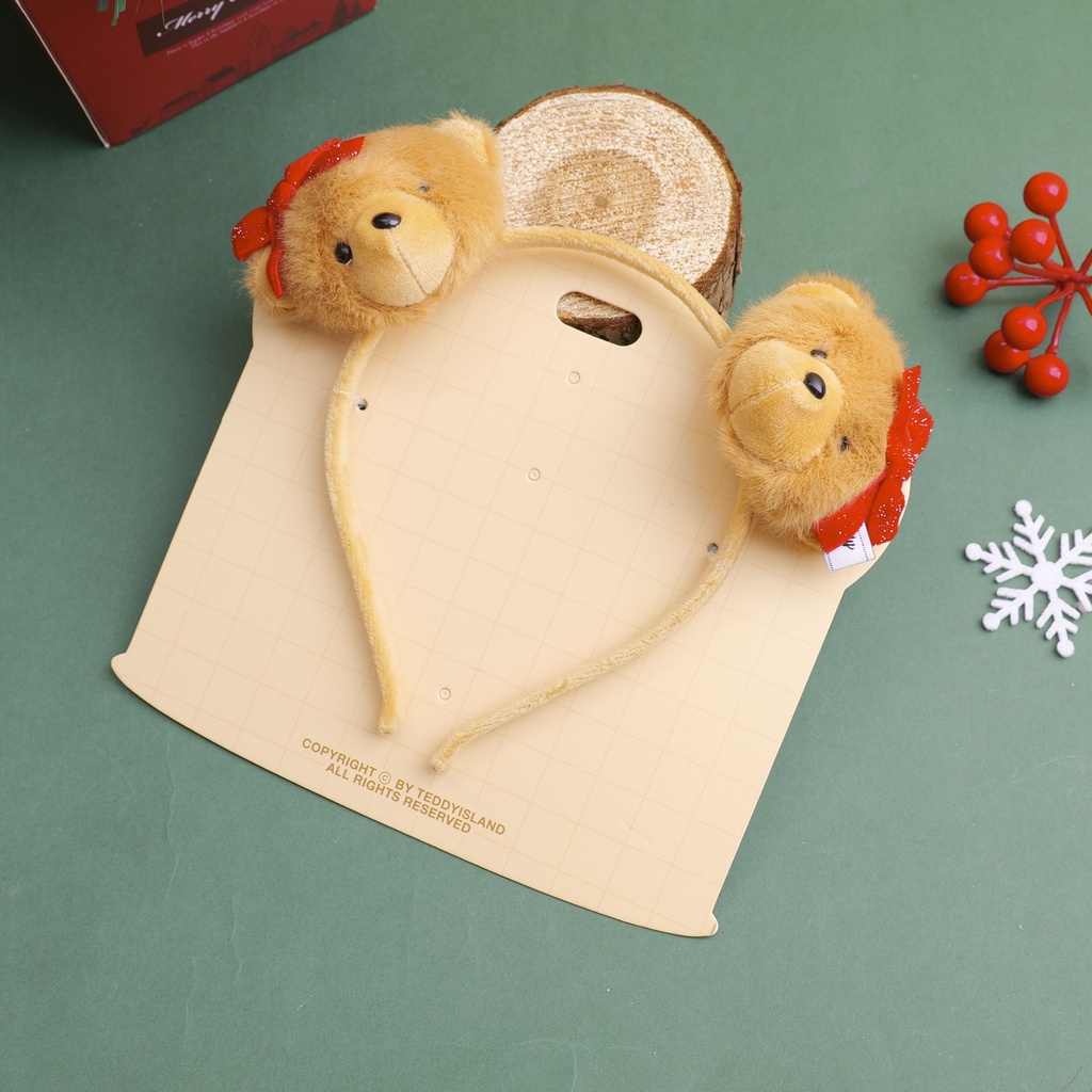 TEDDY ISLAND Series Fun and Adorable Christmas Headband