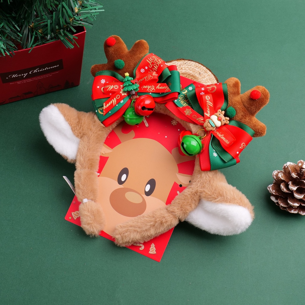 Christmas Series Fabric Headband-002