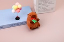 L0896 Capybara Series - Foodie (Strawberry) toy