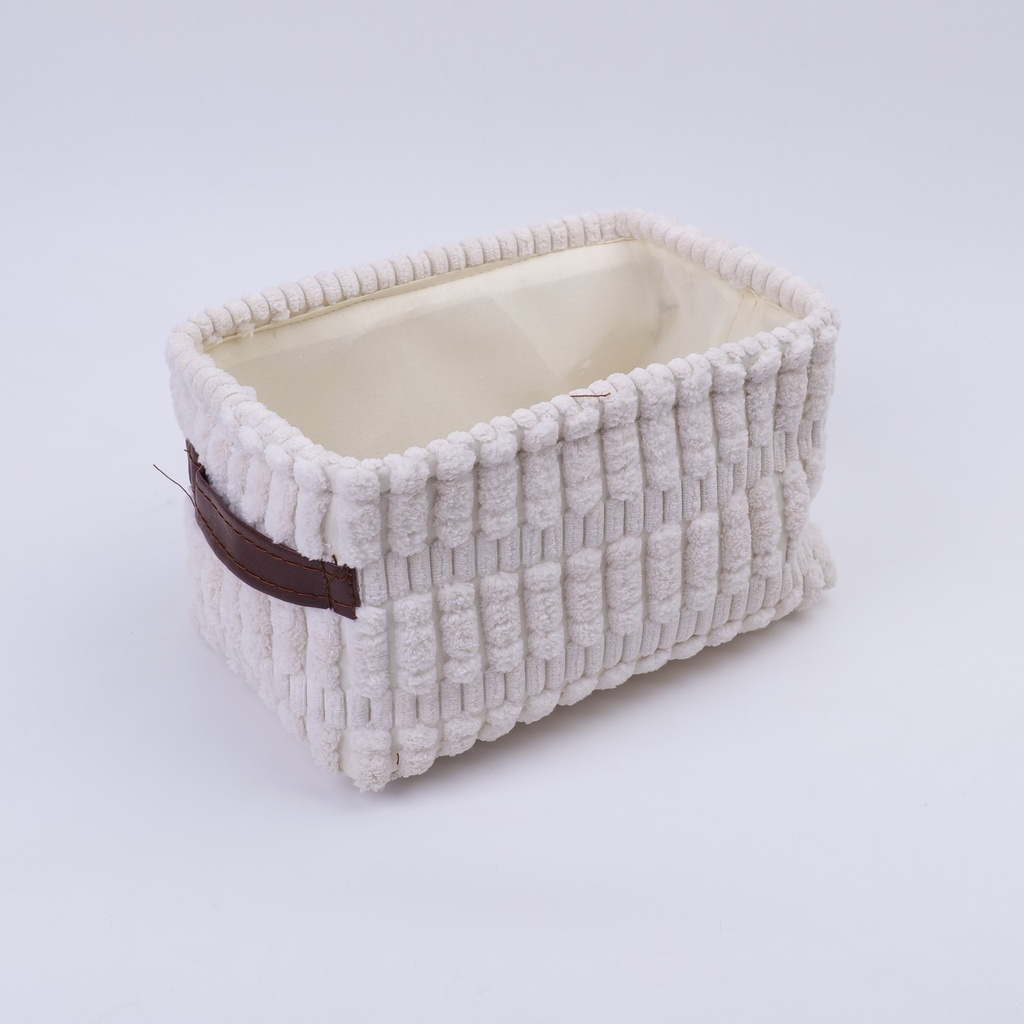 Large fat pile composite storage basket
