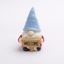 Christmas Series - Blue-hatted Elf Ornament