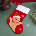 Christmas boots-gingerbread man