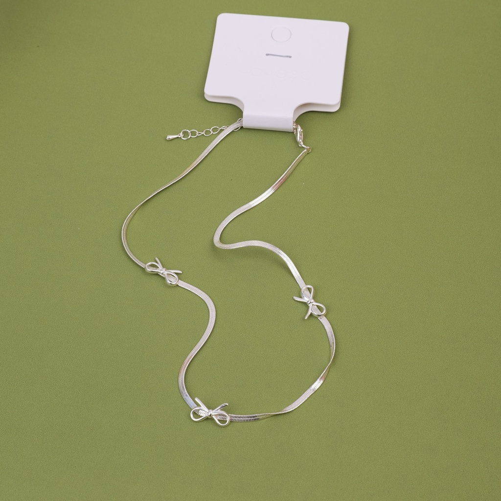 Single Layer Snake Bone Necklace