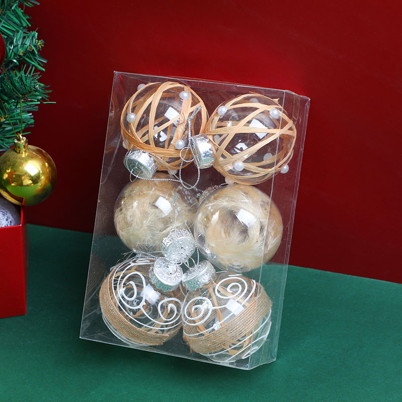 Christmas ball 6pcs-D86