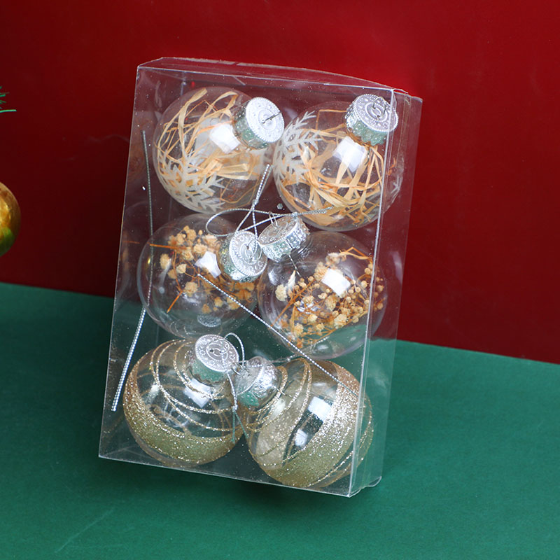 Christmas ball 6pcs-D87