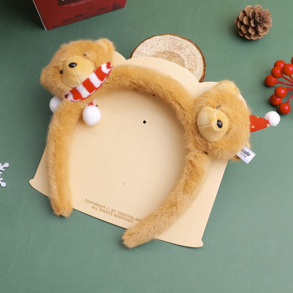TEDDY ISLAND Series Christmas Headband