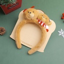 TEDDY ISLAND Series Double-headed Christmas Headband