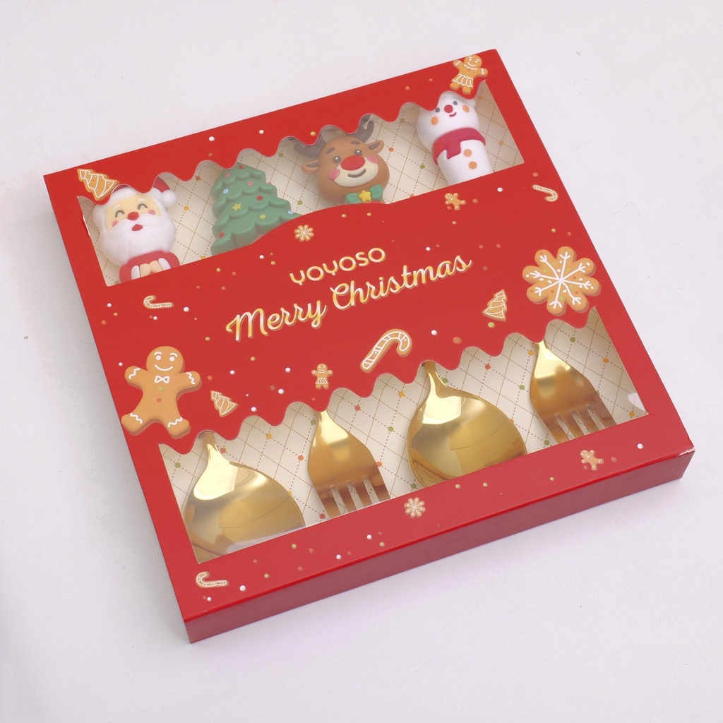 410 Material Large-sized Christmas Four-piece Set