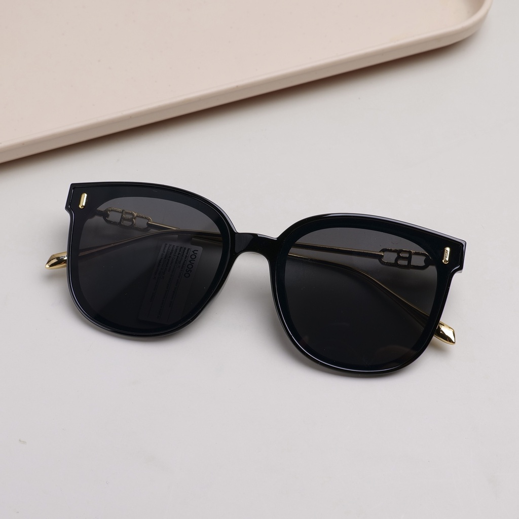 B-Letter Ladies' Sunglasses - Black