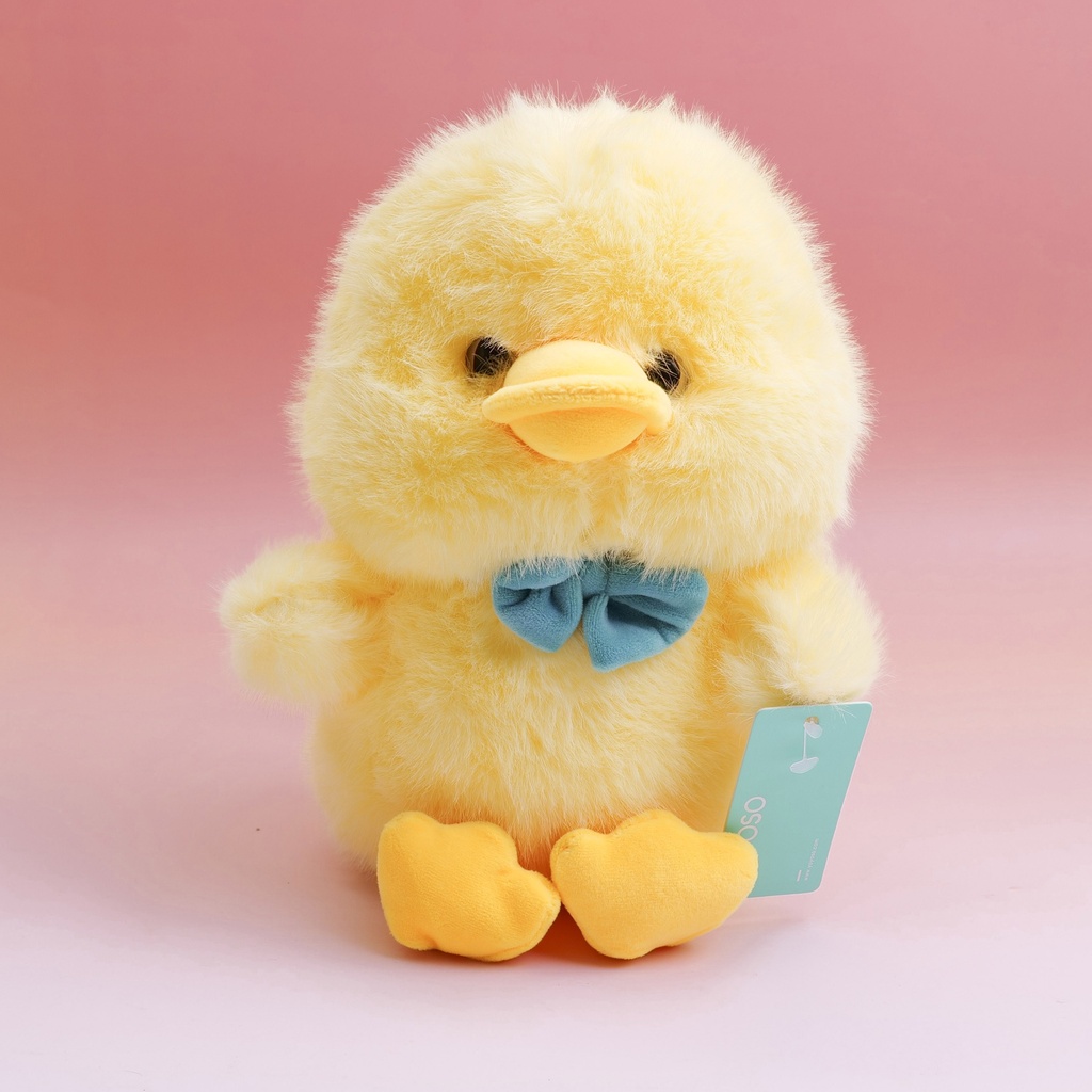 Naughty Yellow Duck Plush Toy - 23CM