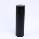 Business straight vacuum cup (with temperature screen) 500ml-black