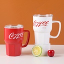 Simple coffee ceramic cup-500ml
