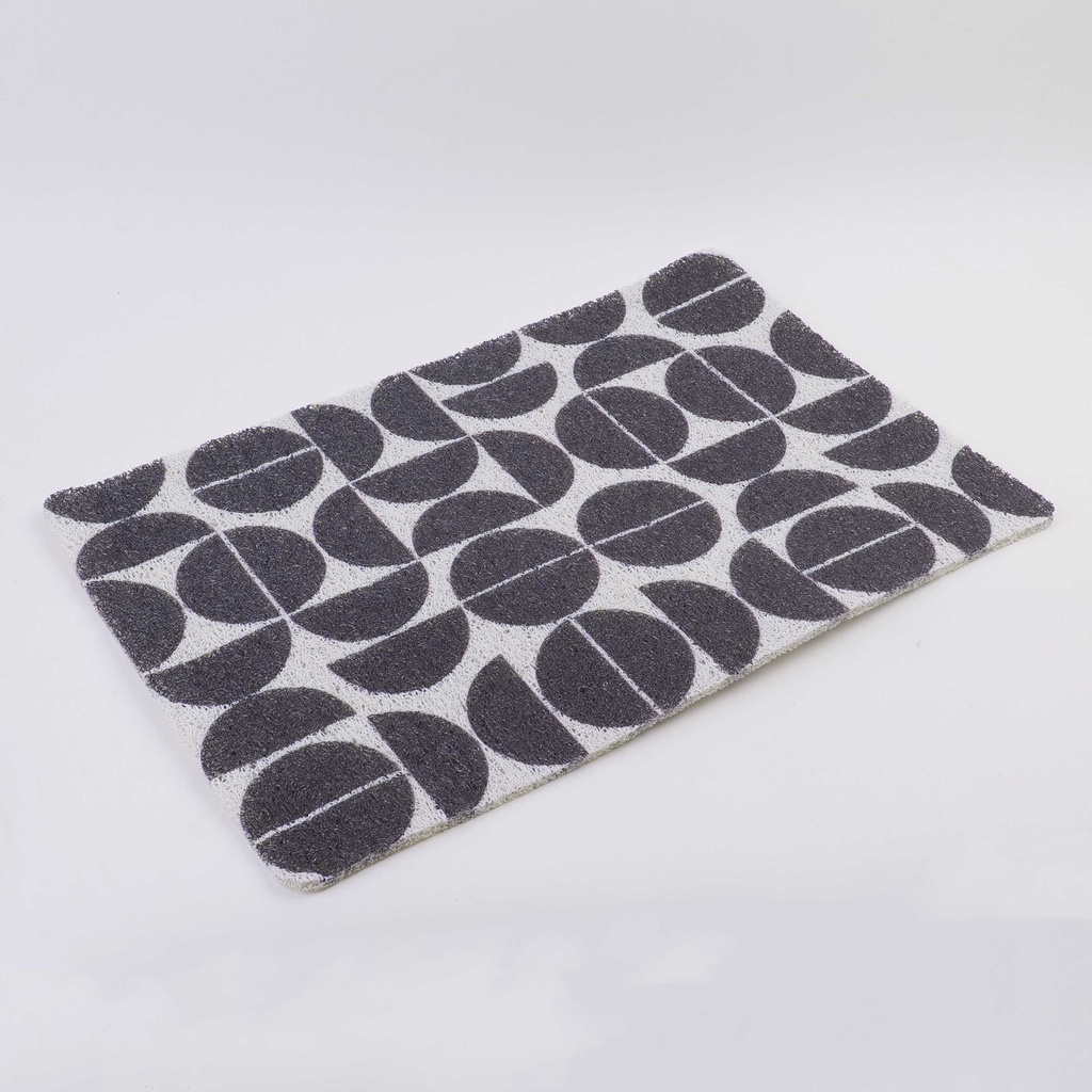 Elegant wire loop floor mat