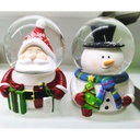 Christmas Series - Snow Globe with Lights and Music Size 80# (Battery Not Included) - 4