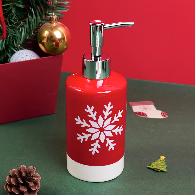 Christmas series snowflake bath bottle