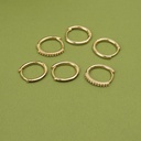 Loop Earrings - 3 Pairs