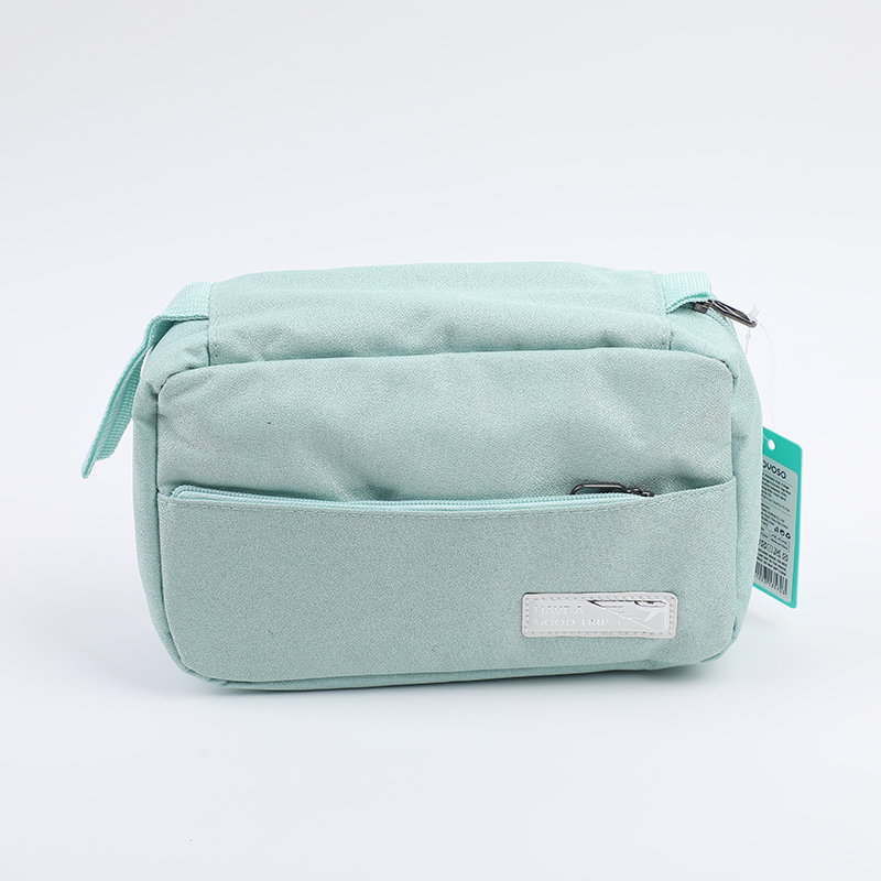 WabiSabi Style 3-Stage Wash and Storage Cosmetic Bag-Blue