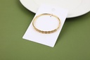 Square bead edge bracelet