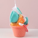 HG-619 Beach toys with bucket 5pcs set