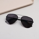 Frameless Men's Sunglasses - Black
