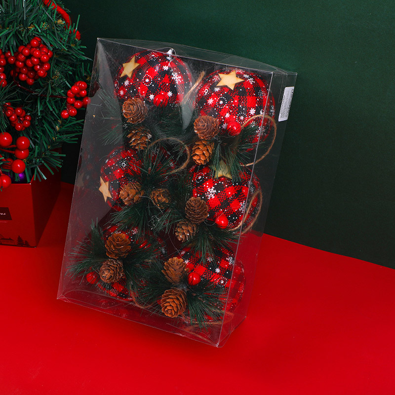 Christmas ball 6pcs-D75