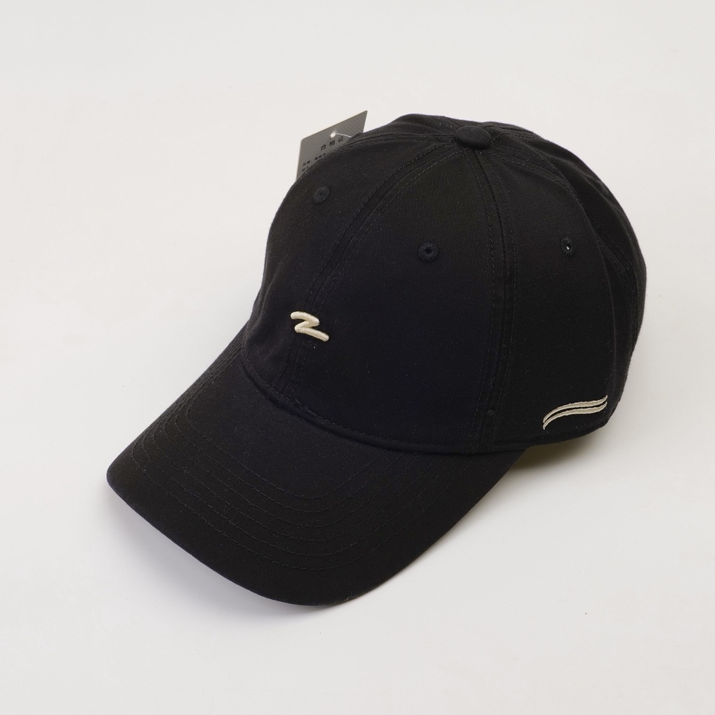 Simple baseball cap - black