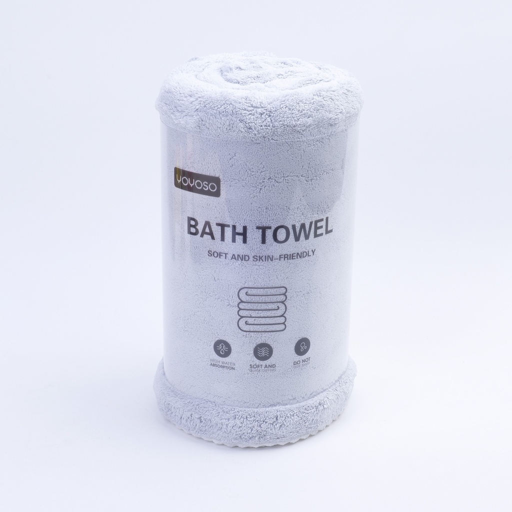 Bubble Bath Towel - Gray