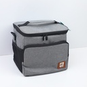Small outdoor portable lunch bag-grey