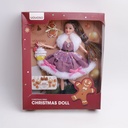 Christmas Series - 11.5-inch Christmas Doll with 11 Joints Model QJ197B