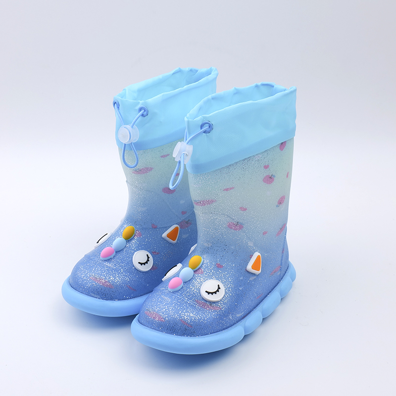 Blue pony Children's Rain Shoes -190
