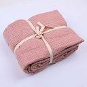 Fashion waffle solid color multi-purpose air conditioning quilt