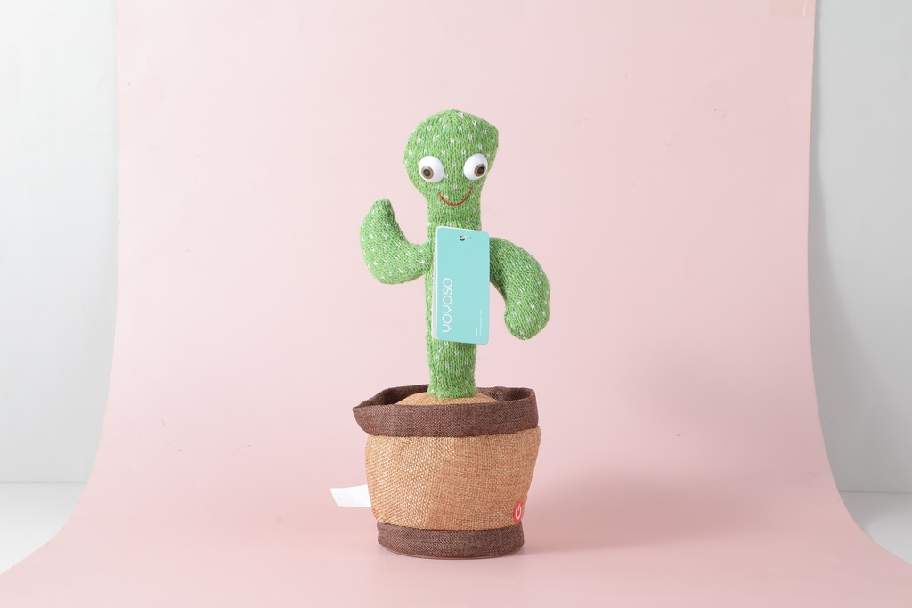 Dancing cactus electric plush toy