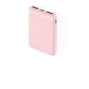 M17 5000mAh Simple Mobile Power with Cord-Pink