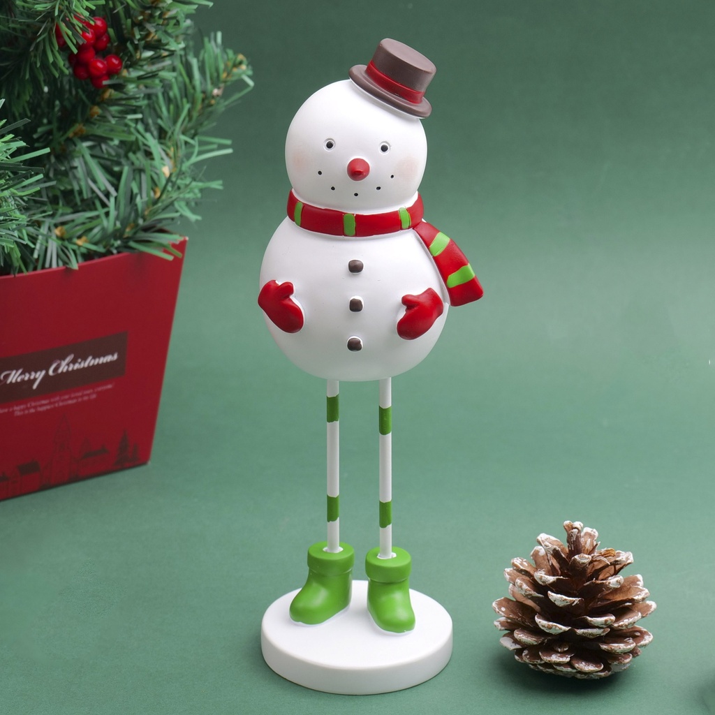 Christmas Series - Long-legged Snowman Ornament