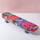 Street superman series graffiti skateboard-L