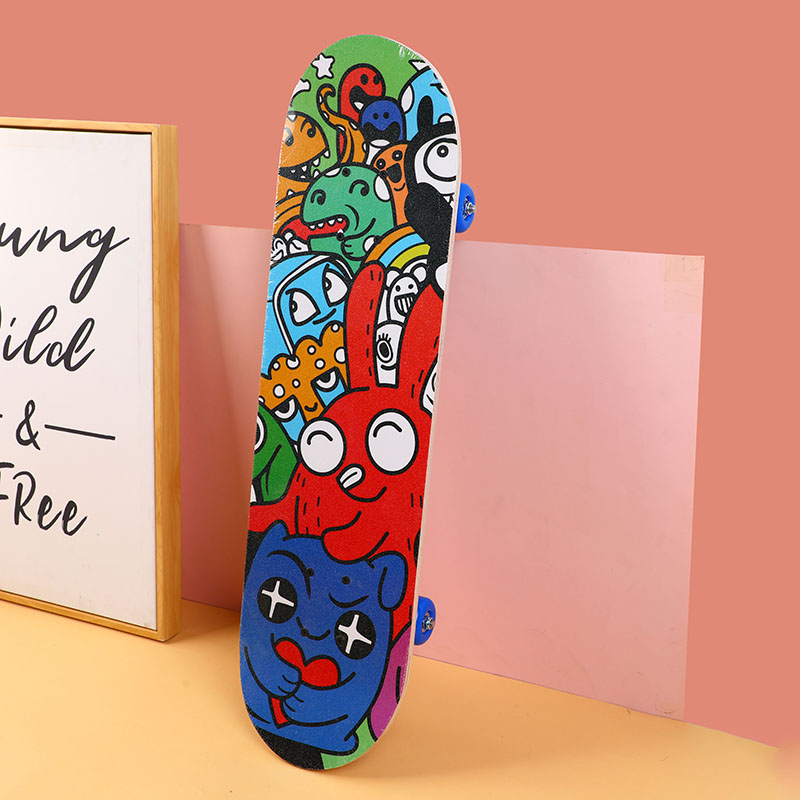 Fashion trend street skateboard-Large size