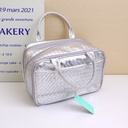 Silver series packing functional cosmetic bag