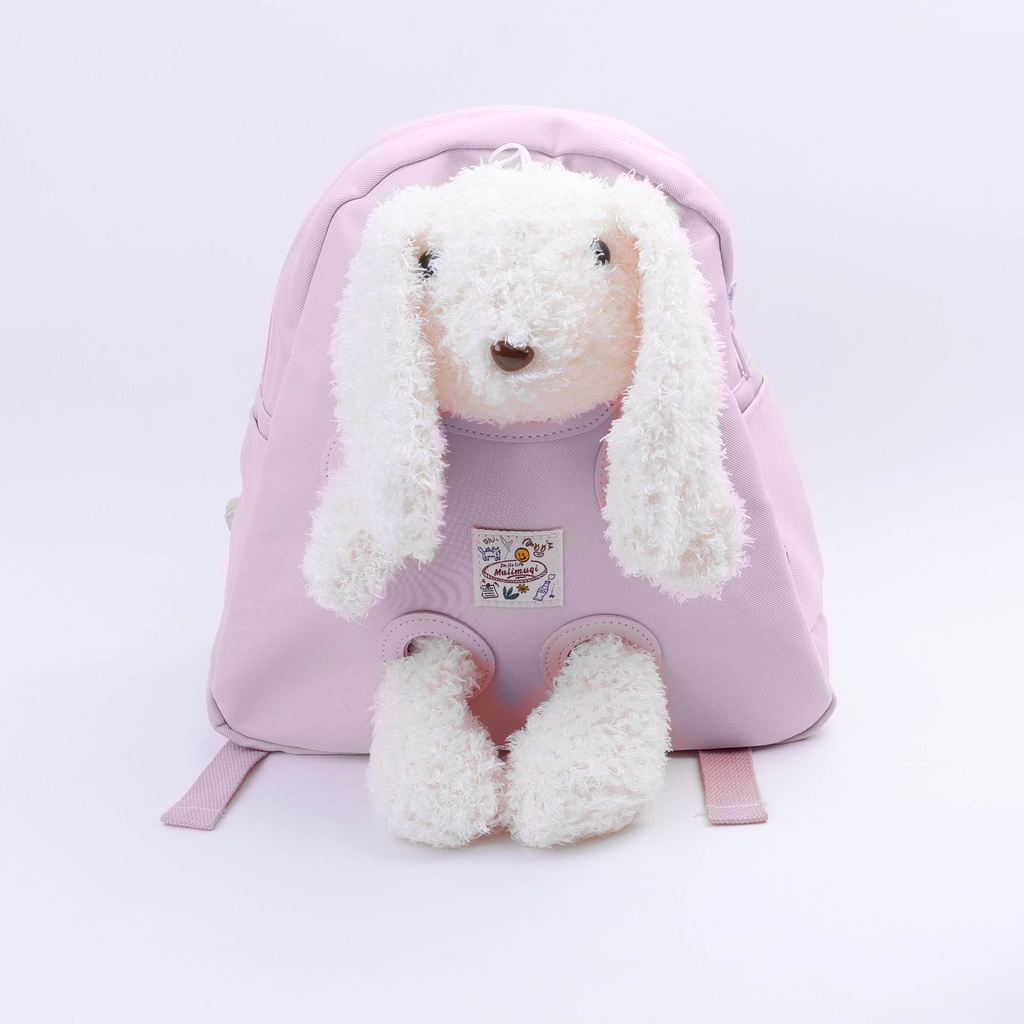 Rabbit Children's Backpack - Pink
